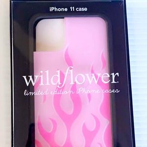 Limited Edition Pink Flame Wildflower case